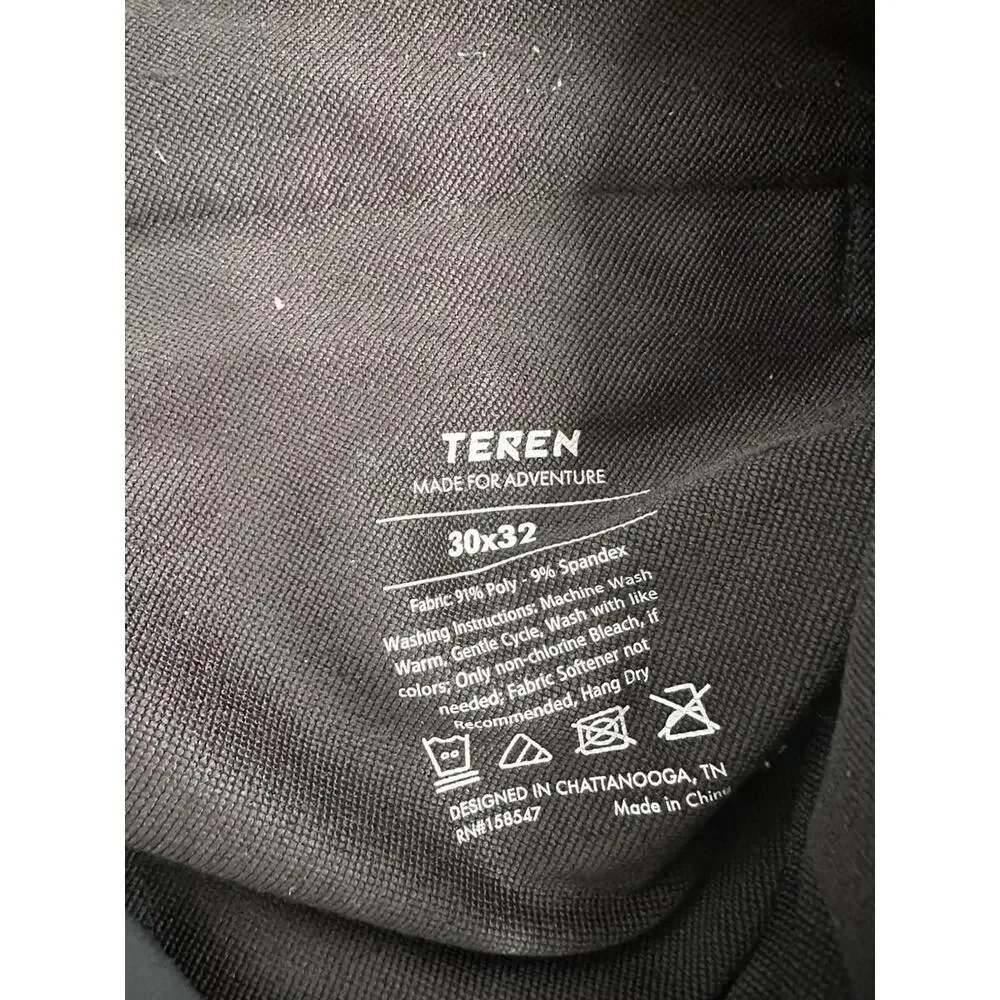 Teren Made For Adventure Performance Pants Trousers Mens 30X32 Blue Stretch - Picture 8 of 9